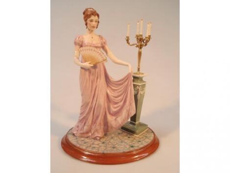 A porcelain figure-Jane Austens 'Elizabeth's Surprise' from Pride and Prejudice