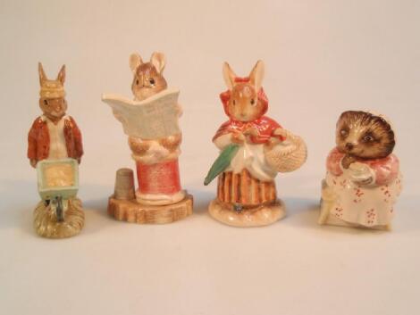 A Royal Doulton figure 'Gardening Bunnykins'