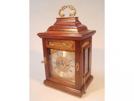 A double fuse? mahogany bracket clock