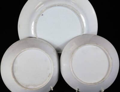 A part Minton Service pattern no. 191, including six coffee cans, three cups, two saucers, saucer dish and sucrier base, sepia monochrome painted landscape. (12) - 3