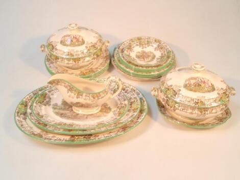 A Copeland Spode 'Spode's Byron' part dinner service