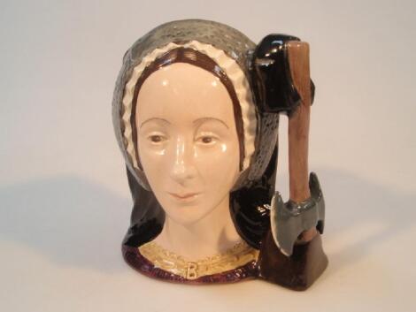 A Royal Doulton character jug - Anne Boleyn