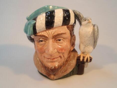 A Royal Doulton character jug - The Falconer