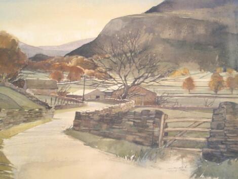 Alan Bird. West Riding of Yorkshire November 1974 water colour