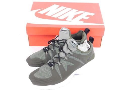 Three pairs of Nike Air Zoom LWP 16 trainers, cargo/khaki/black - dark stucco, UK sizes 8 - 8.5, boxed.