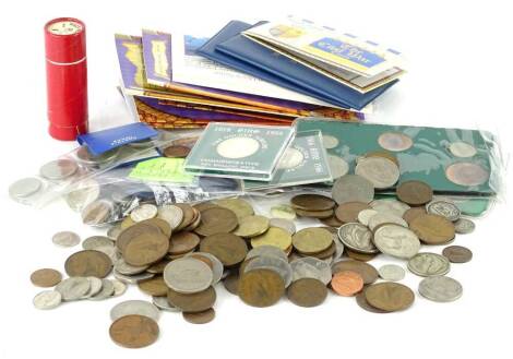 A collection of mainly British commemoratives, novelty coins, etc., to include Southern Ireland, Harry Potter, etc.