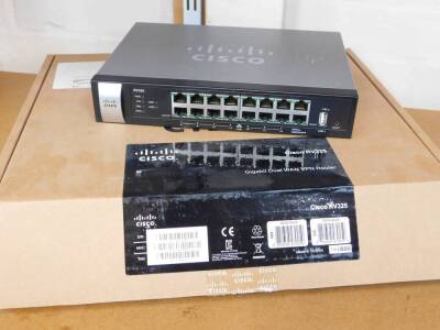 A CISCO Small Business RV042 10/100 4 port VPN router.