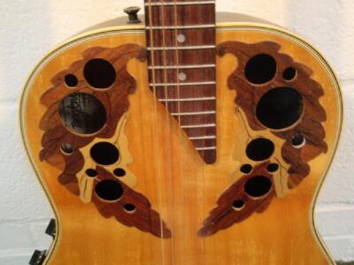 A Tanglewood Autumn Leaf semi acoustic guitar - 3