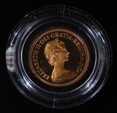 An Elizabeth II gold proof full sovereign, 1979, in outer case and box. - 3