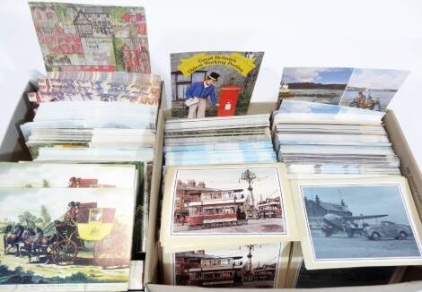 Various Royal Mail postcards, to include Murals At Weymouth, etc. and various others. (a quantity)