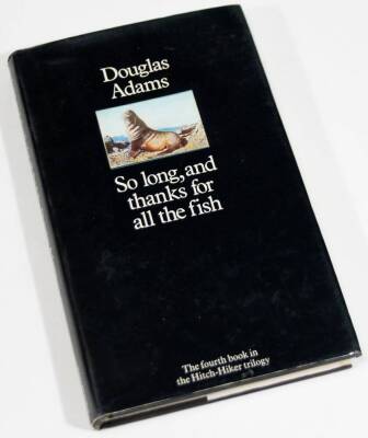 Lawrence (T E). Seven Pillars of Wisdom, Jonathan Cape Publishing 1935 reprint, in brown boards with gilt stencilling, other books, Dictionary of Gardening, Greene (Graham) The Comedians, Adams (Douglas) So Long and Thanks For All The Fish, signed copy, T - 7