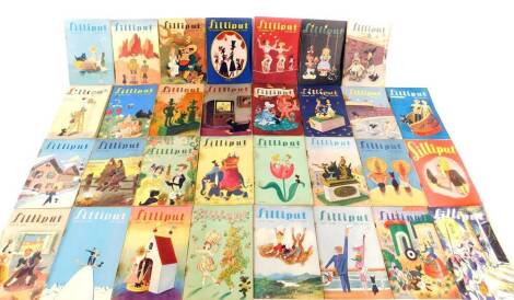 Lilliputt Magazine, October 1945, September 1946 - December 1948, October and December 1949, published by Pocket Publications Ltd, Shoe Lane, London.