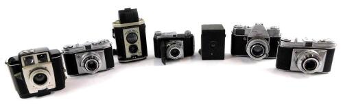 A group of Kodak cameras, including Retina, Retinette, Retina Reflex, etc. (7)