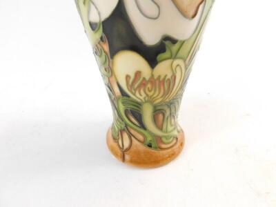 A Moorcroft pottery vase decorated in the Edwardiana pattern, of baluster form, circa 2005, signed by Emma Bossons, painted and impressed marks, 21.5cm H. - 2