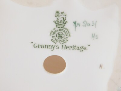 A Royal Doulton figure modelled as Grannies's heritage, HN2031. - 2