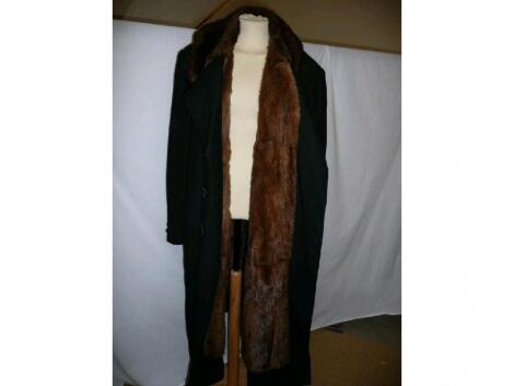 A fabulous gentleman's top quality wool coat