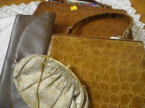 A selection of handbags