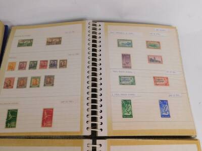 Philately. New Zealand, mint and used, 1855 onwards, in four albums. - 2