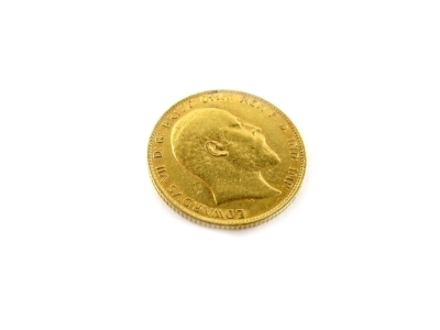 An Edward VII full gold sovereign, dated 1909. - 2