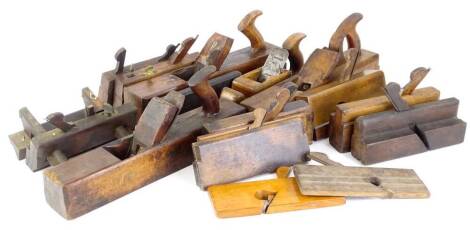 A large quantity of tools, to include block planes, braces, etc.