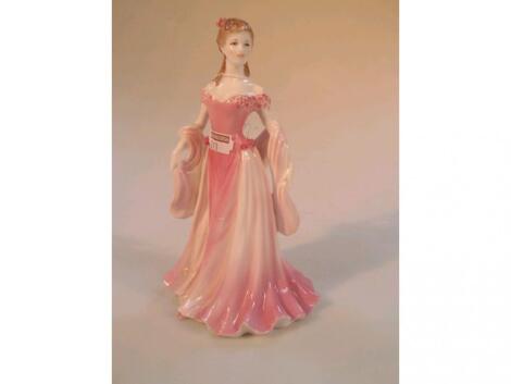 A Royal Worcester figure. 'Grace'