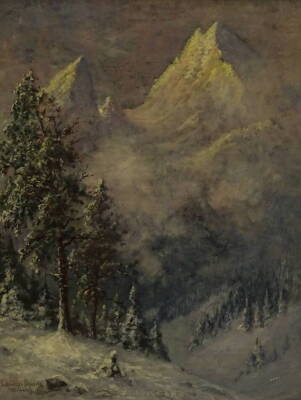 Watzmann (20thC). Guther Schwonn Wiesbaden, oil on canvas, signed and titled, 57.5cm x 42.5cm.