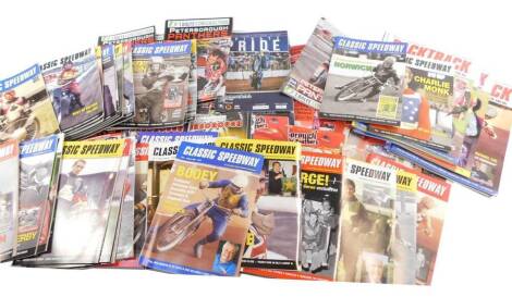 Speedway interest and The Peterborough Panthers. Classic Speedway magazines from No 1 onwards (qty), and a quantity of Peterborough Panthers programmes post Millennium. (qty)