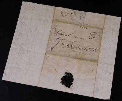 Various historical and other ephemera, autographs, etc. to include The Physician of George IV Sir William Knighton 1776-1836 Kcal Bray, Cambridge House Duke of Cambridge related to Matthew Wood Lord Mayor of London, Augustus Frederick Duke of Sussex lette - 5