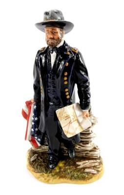 A Royal Doulton figure modelled as Lt General Ulysses S Grant HN3403, limited edition 429/5000, boxed.