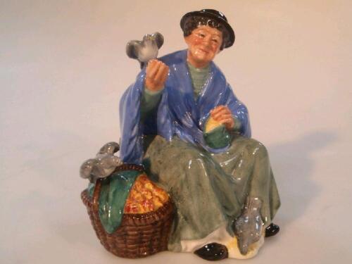 A Royal Doulton figure 'Tuppence A Bag'