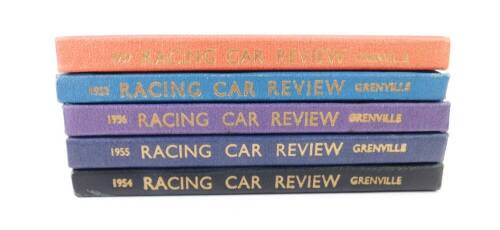 Dennis Jenkinson. Motor Sport Racing Car Review, five vols, 1953-1957, published by Grenville Publishing Co Ltd. (5)