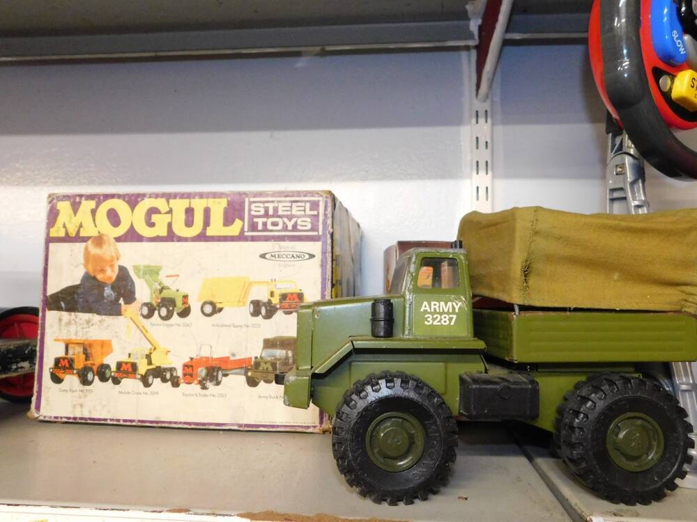 A child s sit on Fire Department 48 Truck Palitoy Airblaster