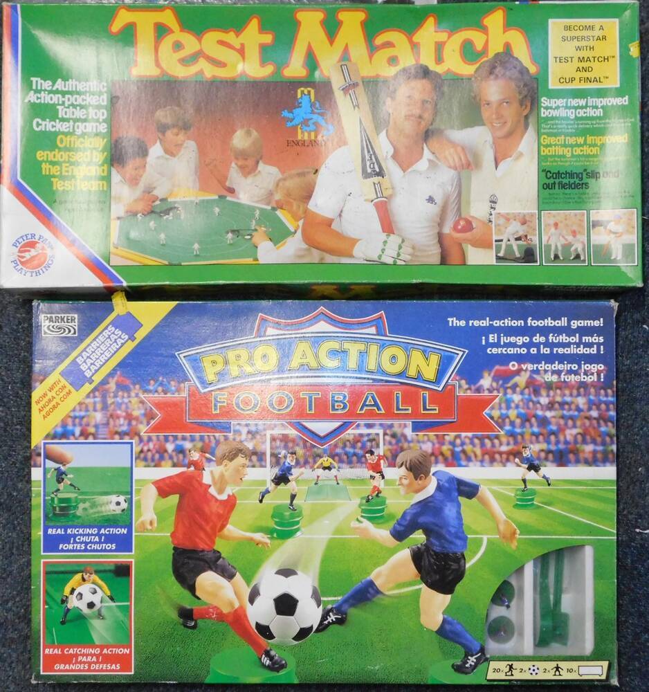 Subbuteo and other football games, including Peter Pan Play Things
