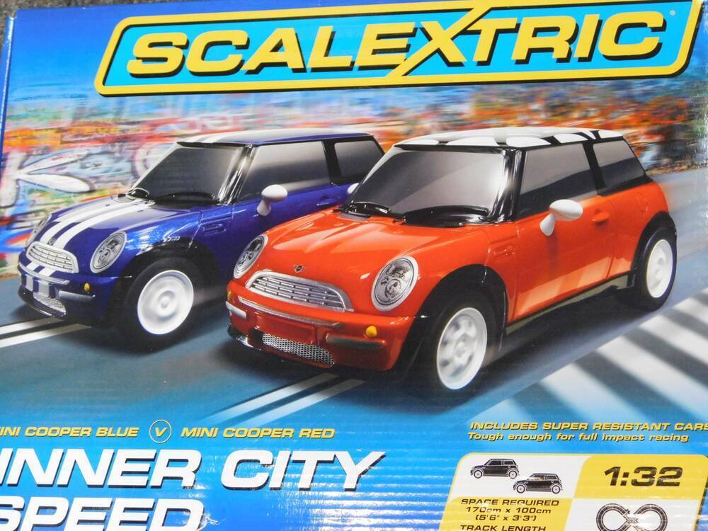 Scalextric mini cheap cooper set