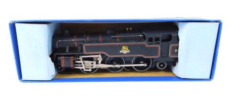 A Hornby OO gauge Standard Class tank locomotive, BR black livery, 2-6-4, EDEL18, boxed.