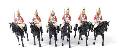 A Britains British Soldiers Lifeguards Set, limited edition 3953/7000, No 5184, boxed.