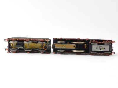 A kit built OO gauge Achilles Class locomotive Agamemnon, GWR green livery, 4-2-2, 3032. - 2