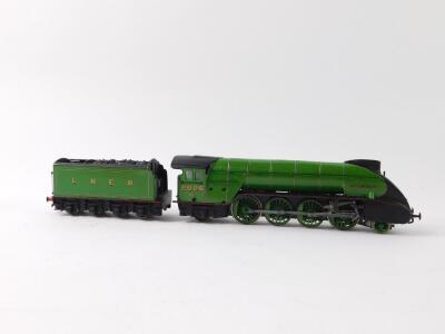 A kit built OO gauge Peppercorn Class K1 locomotive Thane of Fife, LNER green livery, 2-8-2, 2005.