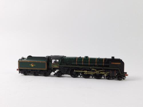 A kit built OO gauge Clan Class locomotive Clan McKenzie, BR green livery, 4-6-2, 72006.