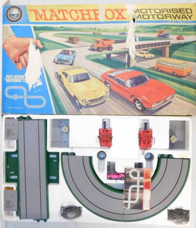 A Matchbox Lesney Motorised Motorway, M-2, boxed.