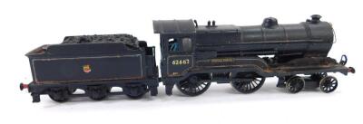 A kit built OO gauge D11 Class locomotive Prince Albert, British Rail black livery, 4-4-0, 62663.