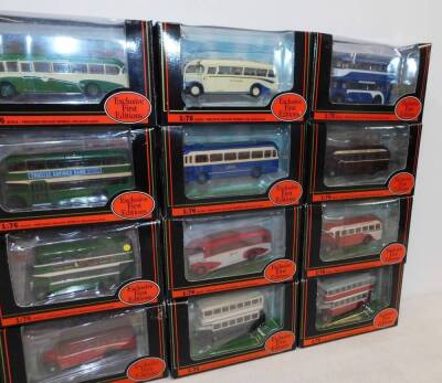 Gilbow die cast models of vintage buses and coaches, scale 1:76, boxed. (20) - 3