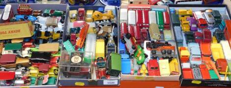 Matchbox Days Gone By and Models of Yesteryear die cast vintage trucks, lorries, vintage cars, buses, etc, mostly unboxed. (qty)