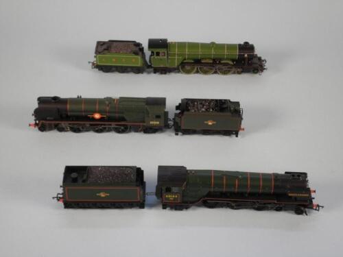 Three Hornby oo gauge locomotives