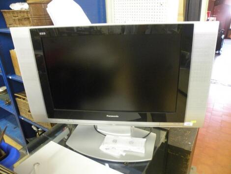 A Panasonic Viera LCD television