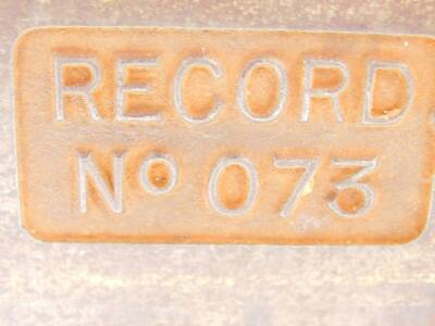 A Record No 073 mitre plane. - 3