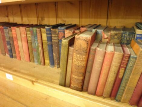 A large quantity of mainly pictorial canvas bindings etc