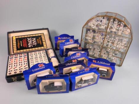 A collection of Lledo die cast vehicles from the Life Boat series