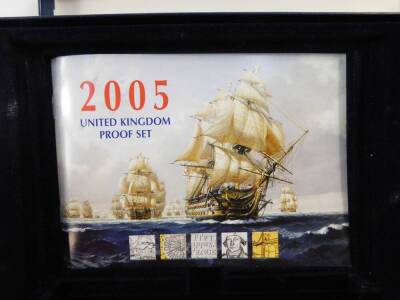 Royal Mint Proof Coin Sets 2002, 2004/5 and 2008, further proof coin collections, etc. (qty) - 4