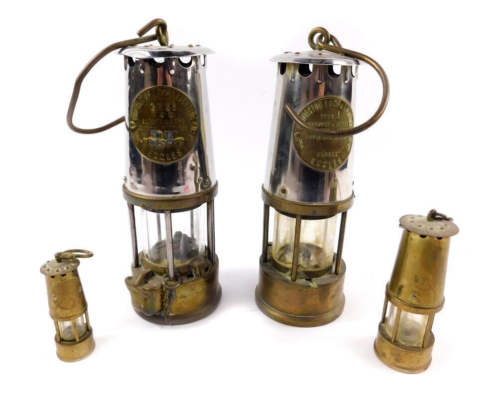 A Ministry of Power miner's safety lamp, by The Protector